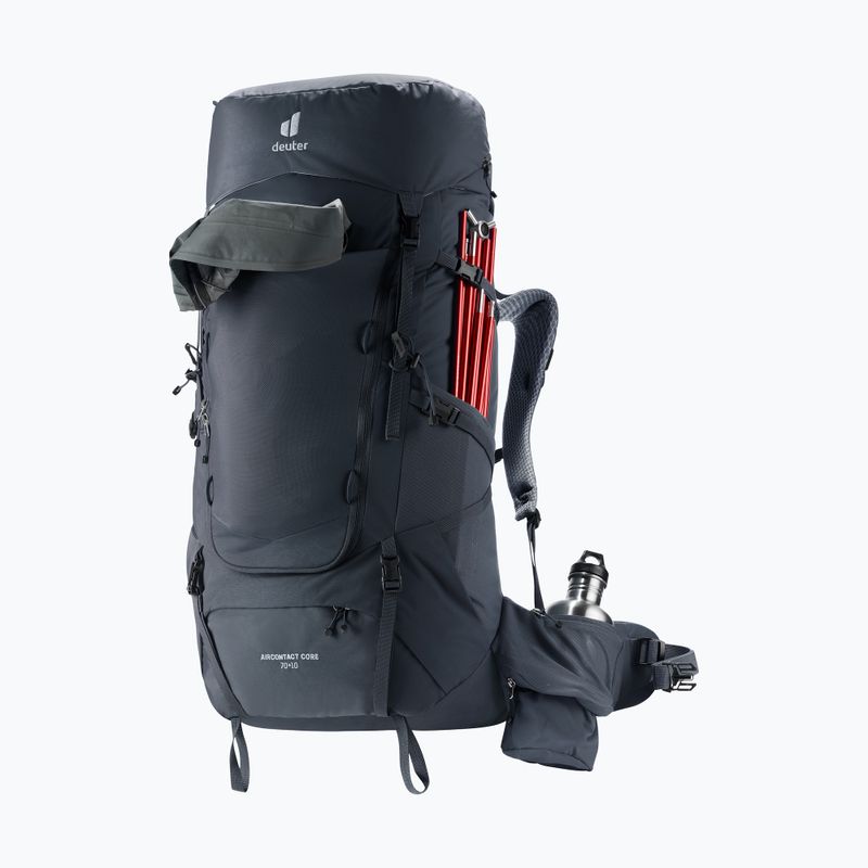 Trekkingrucksack deuter Aircontact Core 70 + 10 l black 9
