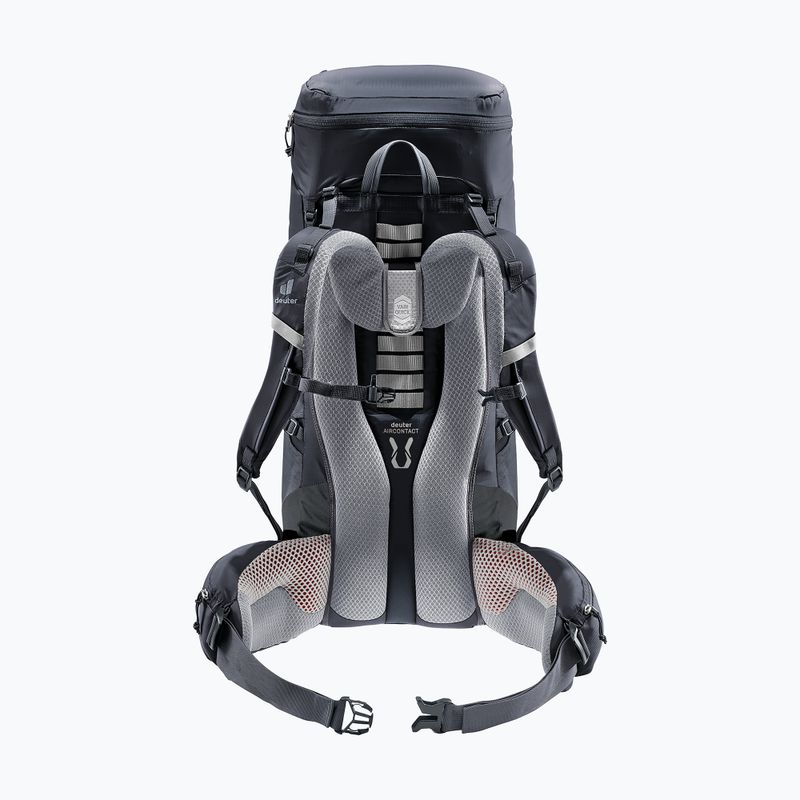 Trekkingrucksack deuter Aircontact Lite 40 + 10 l black/graphite 3