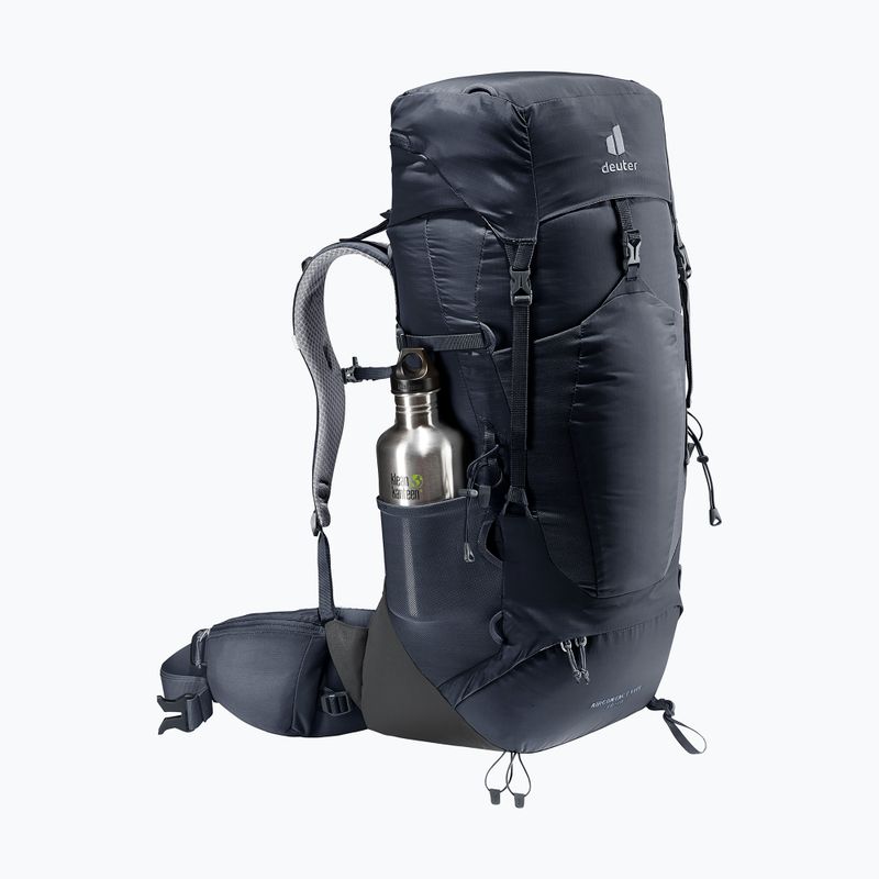 Trekkingrucksack deuter Aircontact Lite 40 + 10 l black/graphite 8