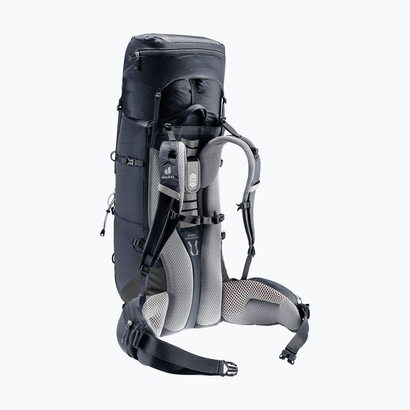 Trekkingrucksack deuter Aircontact Lite 40 + 10 l black/graphite 10