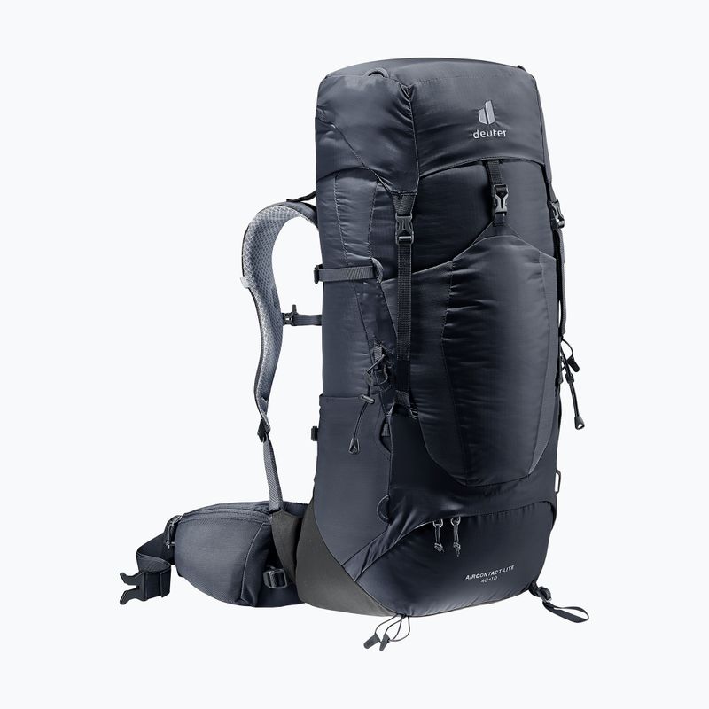 Trekkingrucksack deuter Aircontact Lite 40 + 10 l black/graphite 12