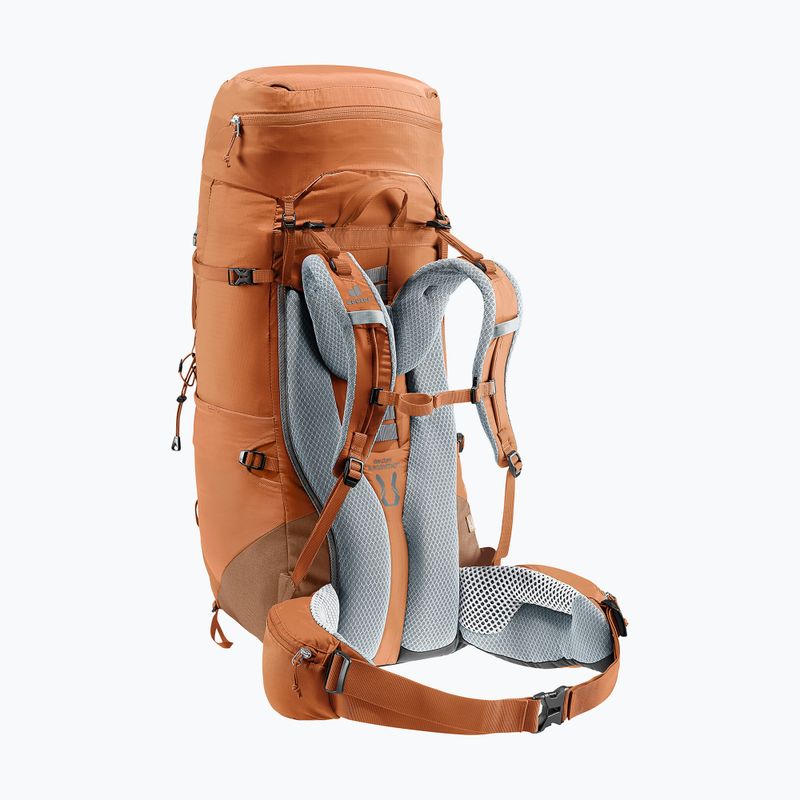 Damen-Trekkingrucksack deuter Aircontact Lite 45 + 10 l SL pecan/mocha 4