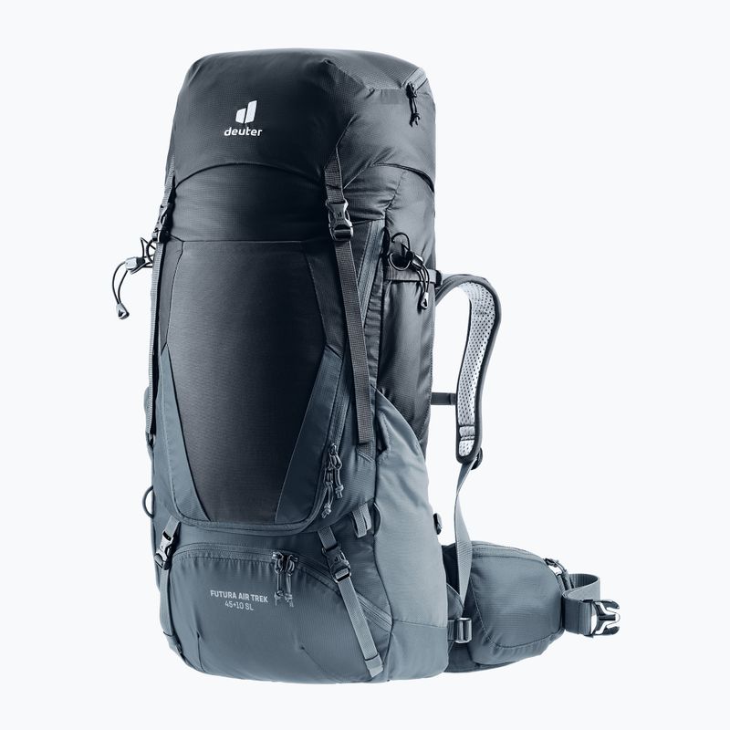 Trekkingrucksack deuter Aircontact Lite 50 + 10 l black/graphite 2