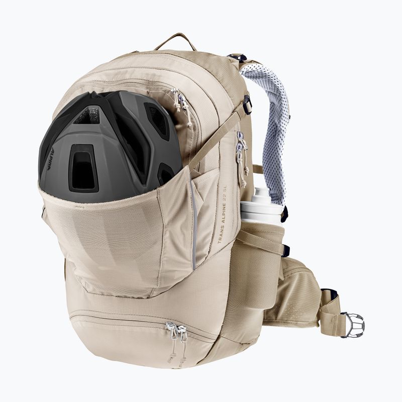 Fahrradrucksack Damen deuter Trans Alpine 22 l SL alu/greystone 7