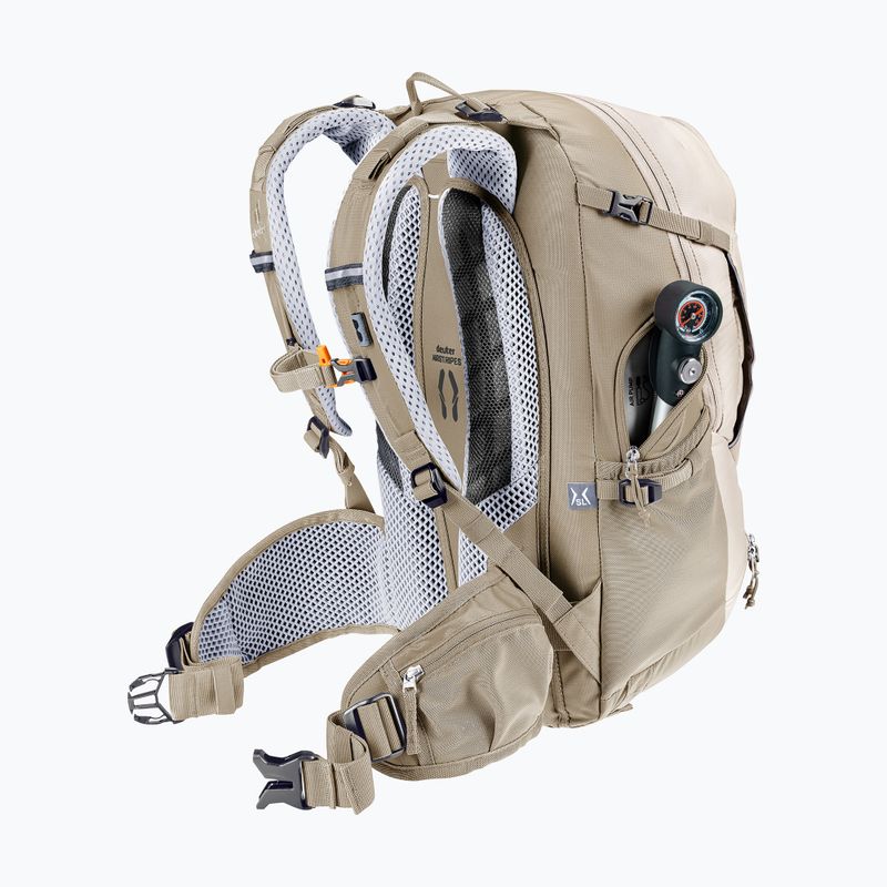 Fahrradrucksack Damen deuter Trans Alpine 22 l SL alu/greystone 10