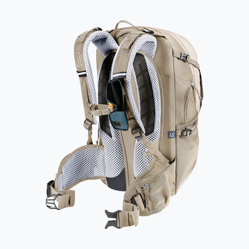 Fahrradrucksack Damen deuter Trans Alpine 22 l SL alu/greystone 11
