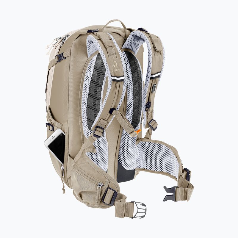 Fahrradrucksack Damen deuter Trans Alpine 22 l SL alu/greystone 12