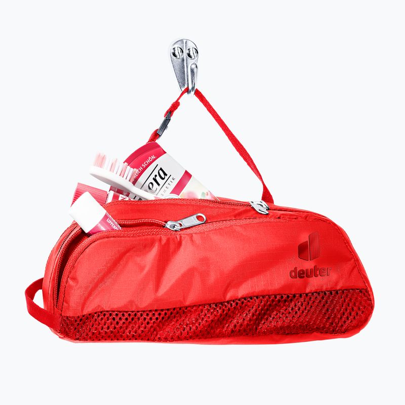 Kulturbeutel Deuter Wash Bag Tour II poppy/crimson 2