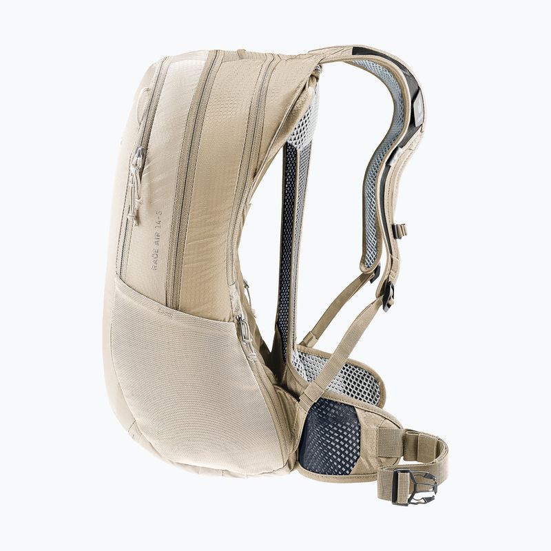 Fahrradrucksack deuter Race Air 14 + 3 l alu/greystone 6