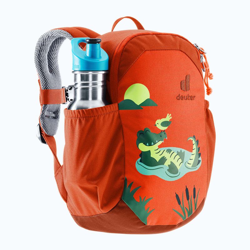 Kinder Wanderrucksack deuter Pico flame/brick 3