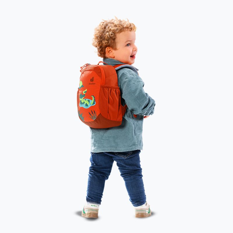 Kinder Wanderrucksack deuter Pico flame/brick 7