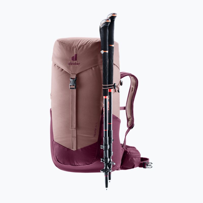 Wanderrucksack deuter Telatie 24 l SL ashrose/cassis 7