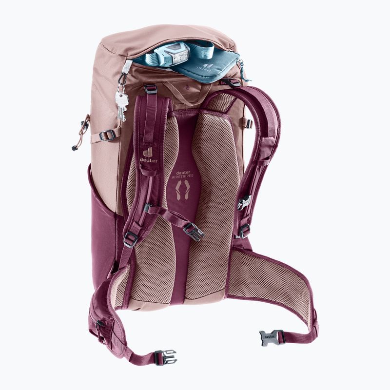 Wanderrucksack deuter Telatie 24 l SL ashrose/cassis 8