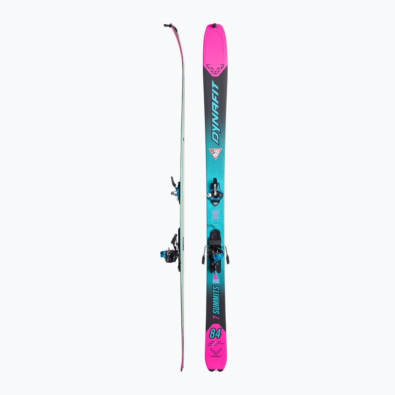 Women's DYNAFIT Seven Summits W + Radical Long Travel blau-rosa Ski 08-0000048495 2