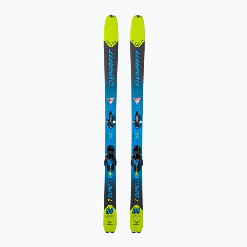 Men's DYNAFIT Seven Summits + Radical Long Travel Ski grün-blau 08-0000049163