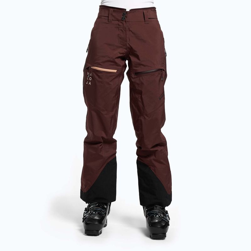Damenskihose Maloja W'S MaleachiM braun 32102 10