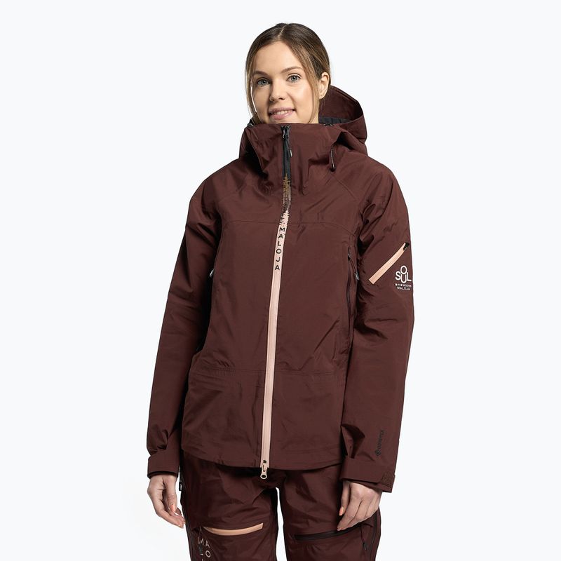 Damen Skijacke Maloja W'S TarinaM braun 32101-1-8451