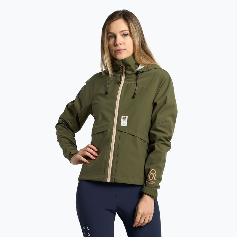 Damen-Multisportjacke Maloja W'S KranzmoosM grün 32145-1-0560