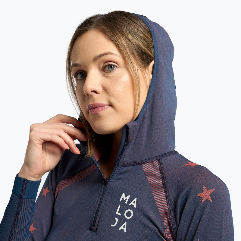 Maloja Damen Sweatshirt BlaumeiseM navy blau 34123-1-8581 5