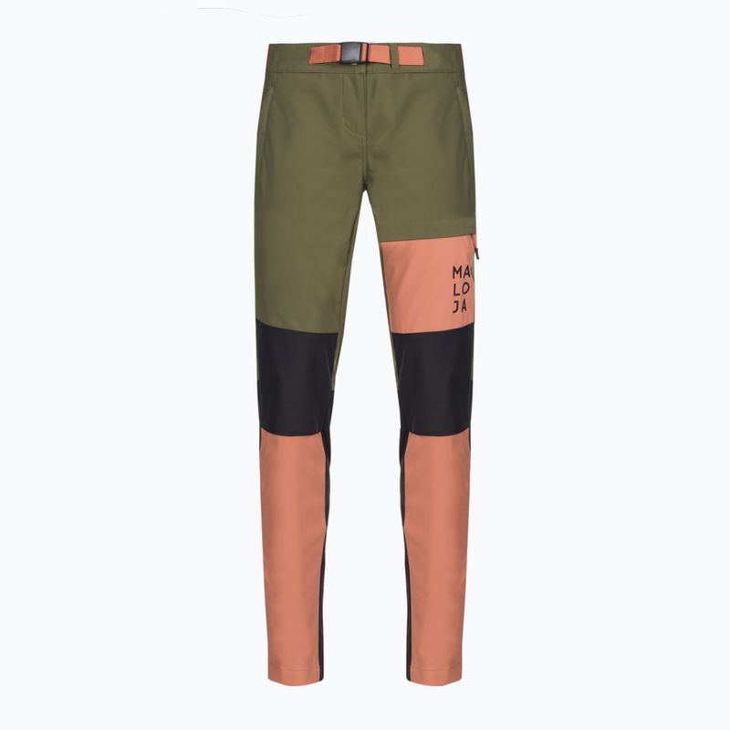 Damen Softshellhose Maloja DachsM grün 34148-1-0560