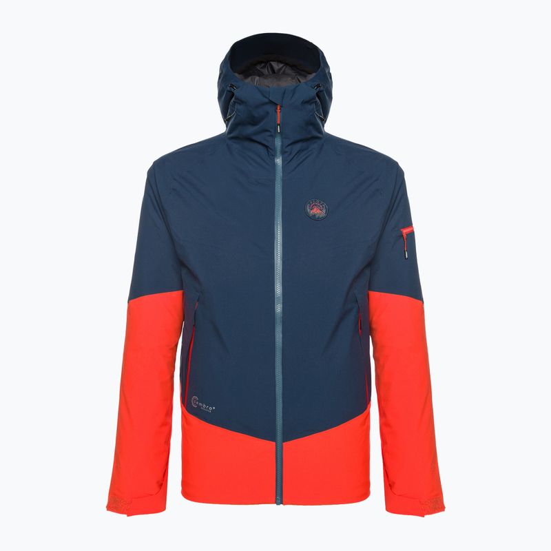 Maloja HallimaschM Herren Skijacke navy blau und orange 34204-1-8581