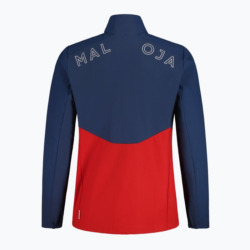 Maloja EuleM Herren Softshelljacke navy blau und rot 34230-1-8686 5