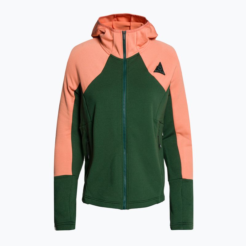 Damen-Trekking-Sweatshirt Maloja DuronM grün 35108
