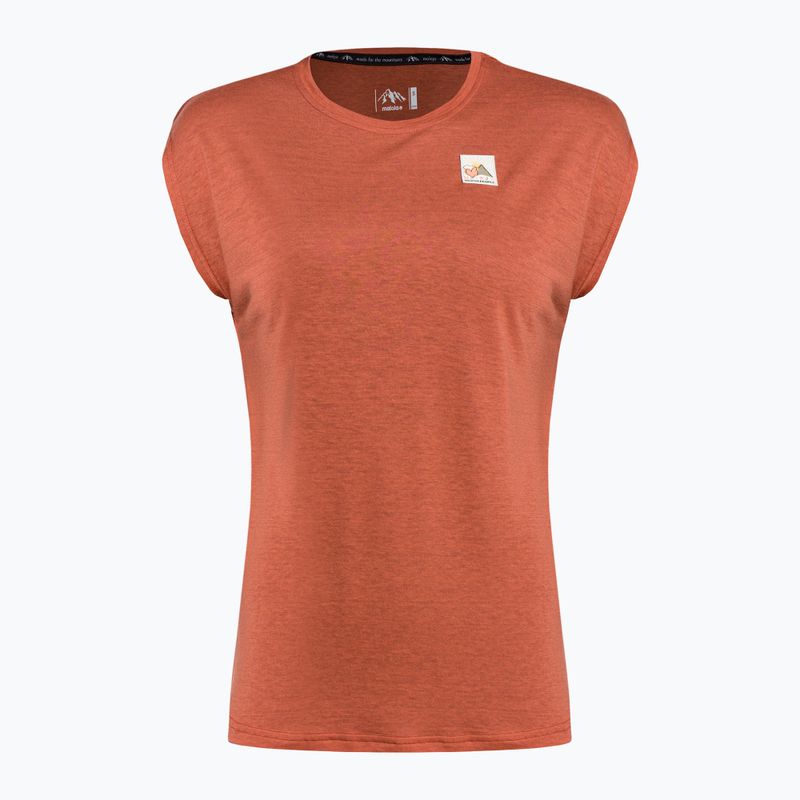 Wandershirt trekking Damen Maloja SonnsteinM orange 35114