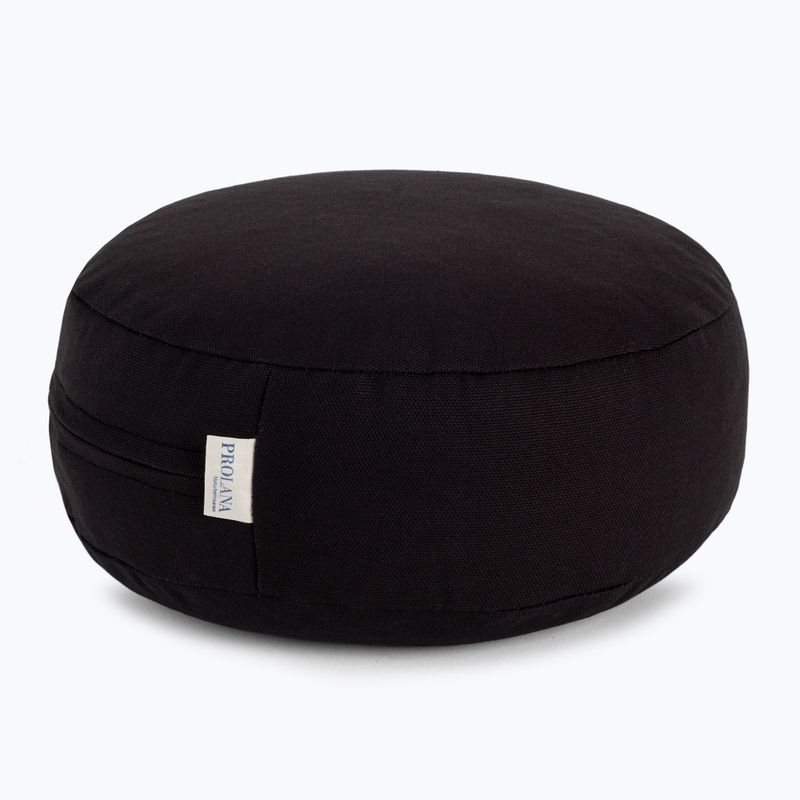 JadeYoga Prolana Meditationskissen Rund Mini schwarz 3022660
