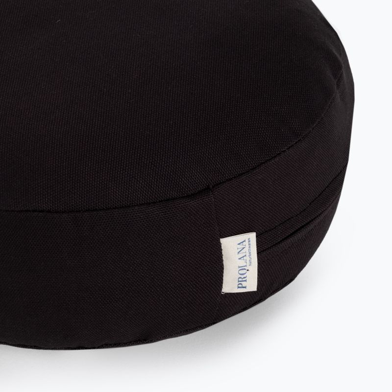 JadeYoga Prolana Meditationskissen Rund Mini schwarz 3022660 2