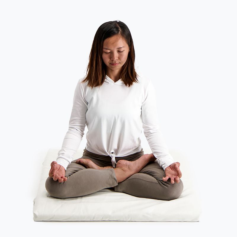 Meditationskissen JadeYoga Prolana Meditation Pad Zabuton natural 6