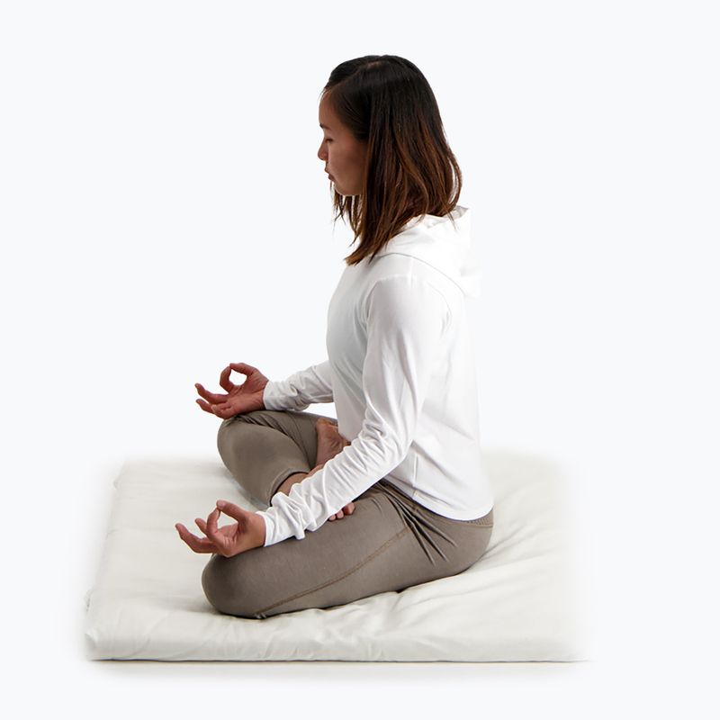 Meditationskissen JadeYoga Prolana Meditation Pad Zabuton natural 8