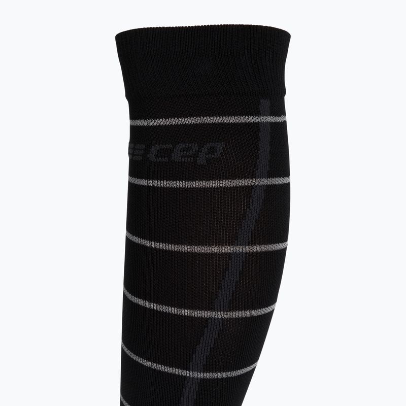 CEP Reflective Damen Kompressions-Laufsocken schwarz WP405Z2000 3