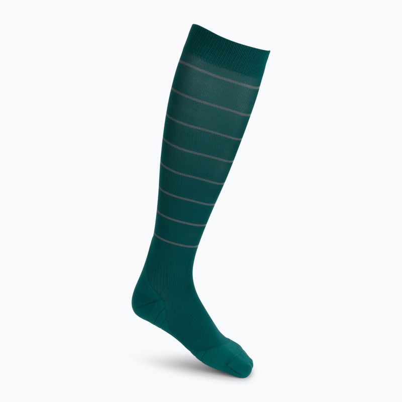 CEP Reflective Herren Kompressions-Laufsocken grün WP50GZ2000