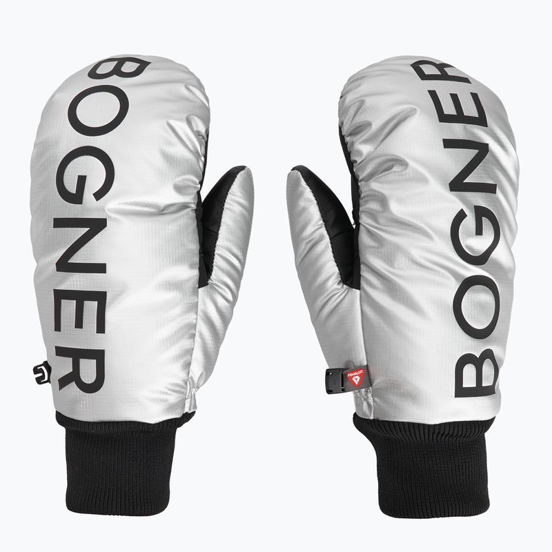 Damen-Skihandschuhe BOGNER Downtown silver 2