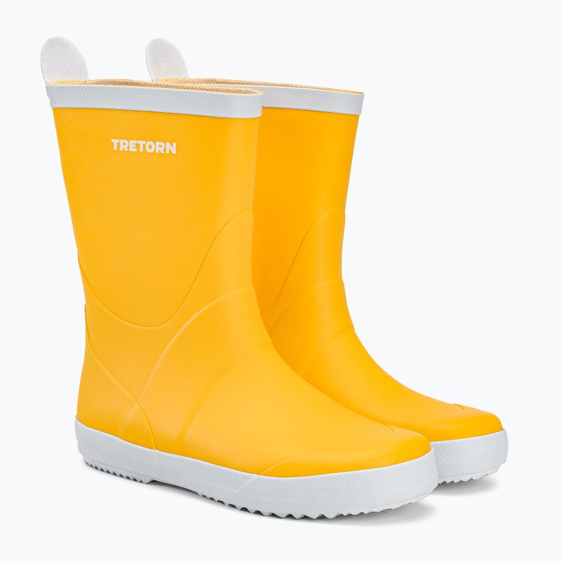 Tretorn Wings gelbe Gummistiefel 47280007040 4
