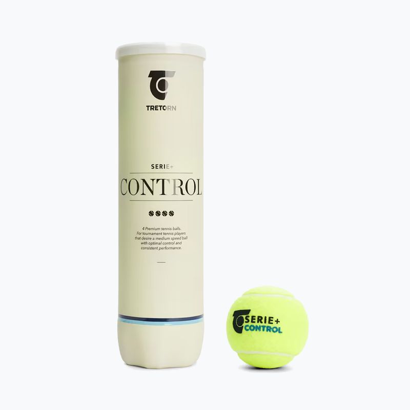 Tretorn Serie+ Tennisbälle 4 Stück gelb 3T012 474377 X18