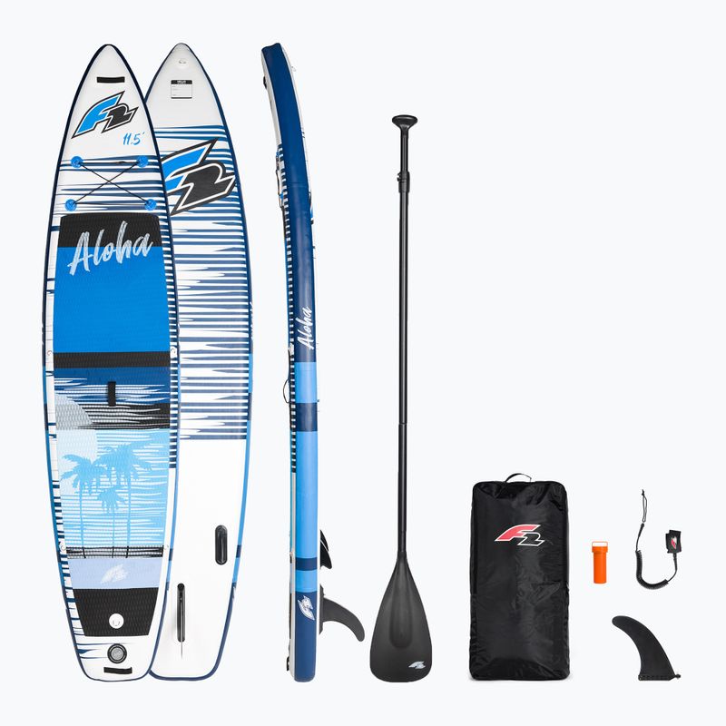 SUP Brett F2 Aloha 11'4'' blau 801694