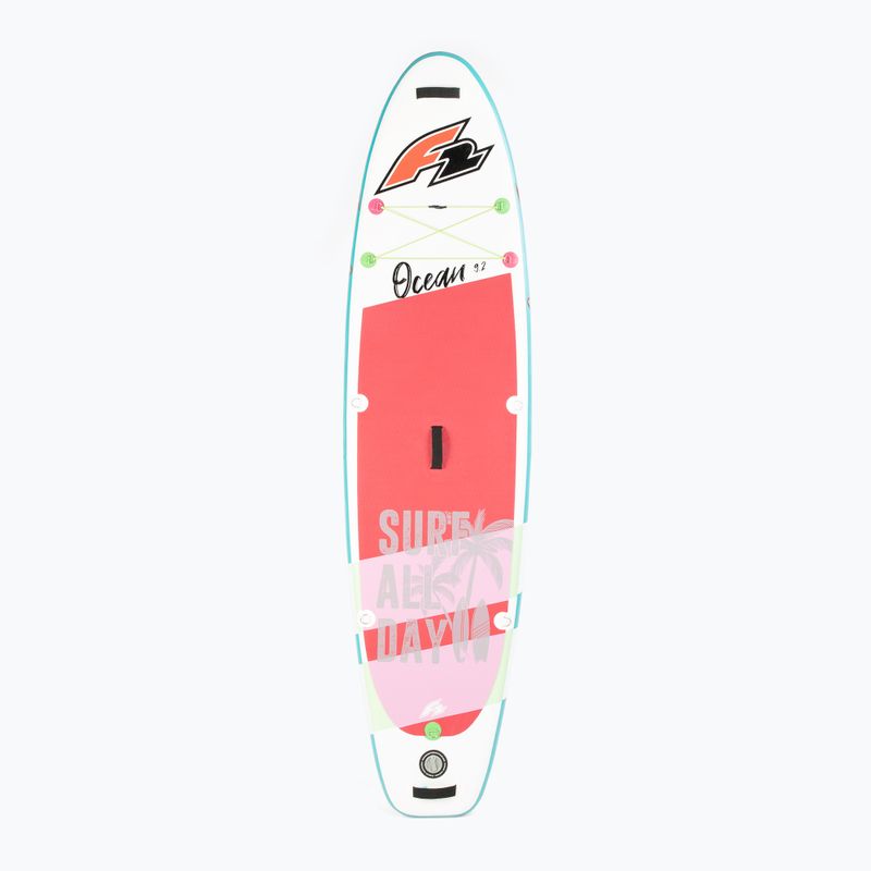 F2 Ocean Girl Kinder SUP Brett 9'2" rosa 2