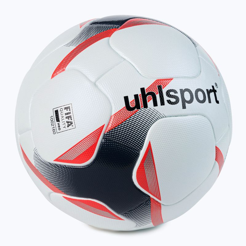 Uhlsport Revolution Thermobonded Fußball weiß und rot 100167701