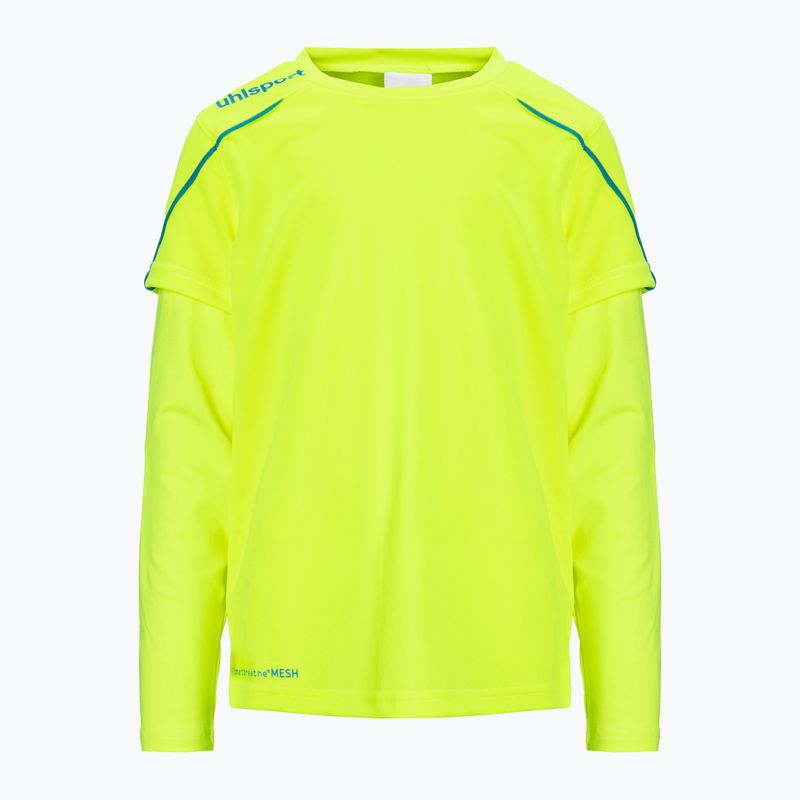 Kinder-Torwart-Shirt uhlsport Stream 22 gelb 100562308
