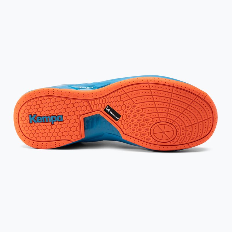 Kempa Attack One 2.0 Herren-Handballschuhe blau und rot 200859001 4