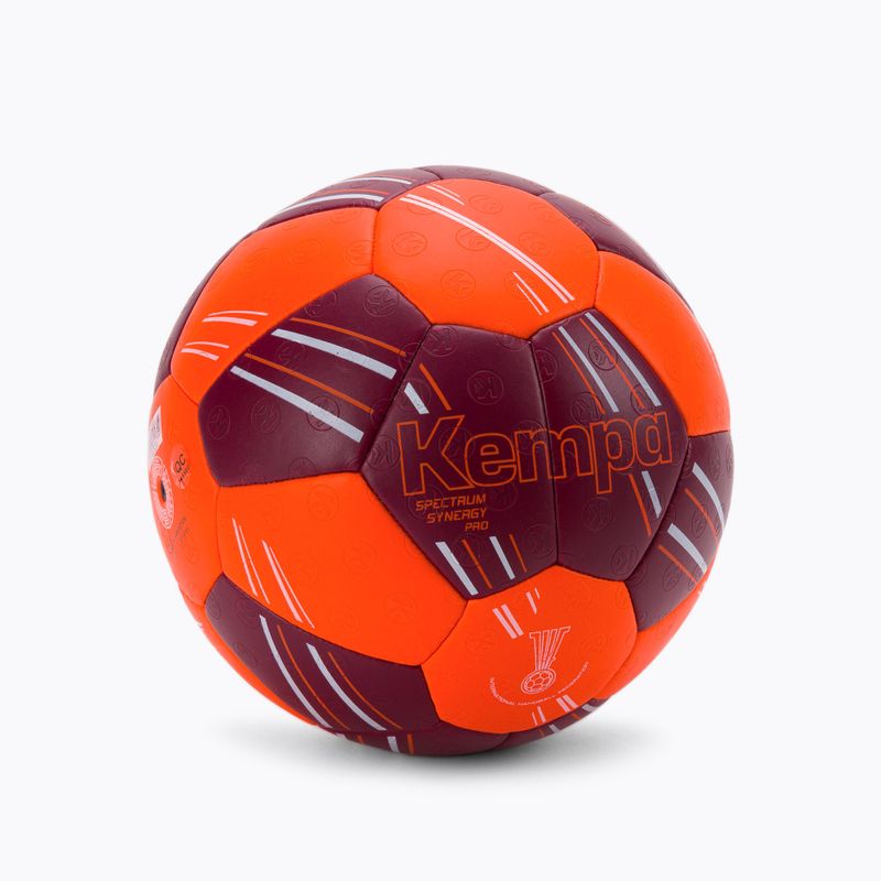 Kempa Spectrum Synergy Pro Handball rot/orange Größe 2