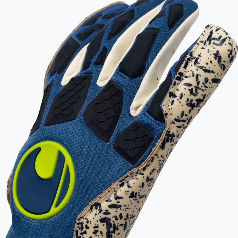 Uhlsport Hyperact Supergrip+ HN blau und weiß Torwarthandschuhe 101123201 3