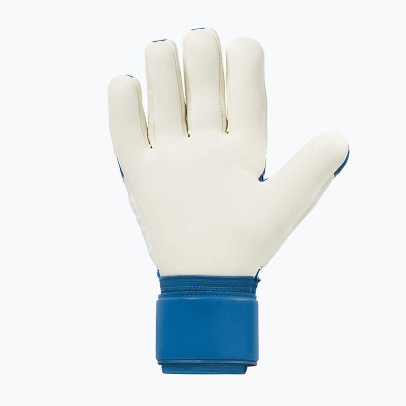 Kinder-Torwarthandschuhe uhlsport Hyperact Supersoft HN blau und weiß 101123601 5