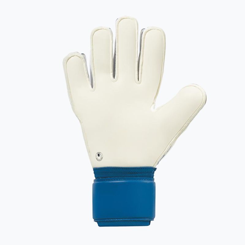 Uhlsport Hyperact Supersoft blau und weiß Torwarthandschuhe 101123701 5