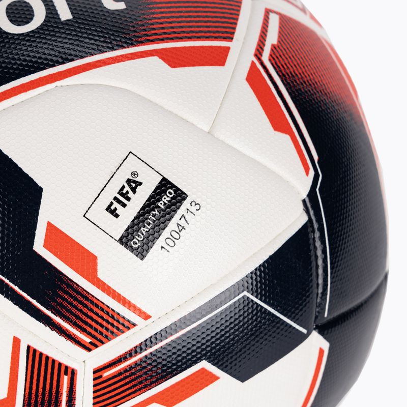 Fußball uhlsport Match Addglue weiß/navy/fluo rot Größe 5 3