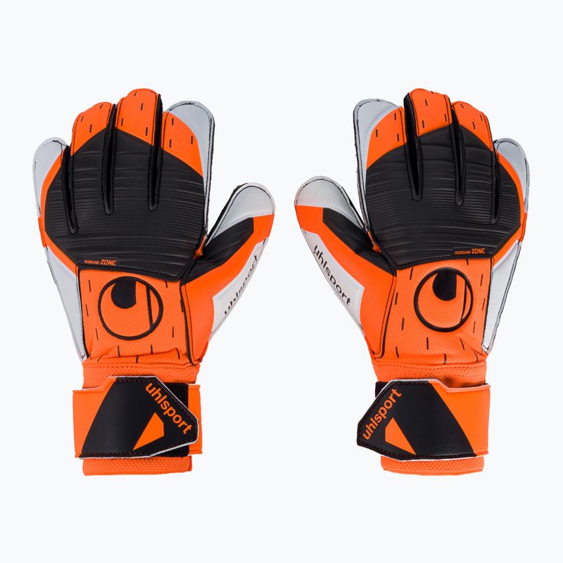 Torwarthandschuhe Uhlsport Soft Resist+ orange-weiß 1112751