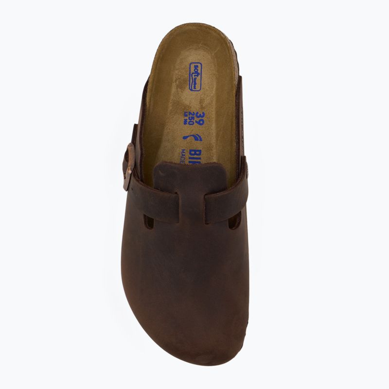 BIRKENSTOCK Boston SFB LEOI Schmal habana flip-flops 5