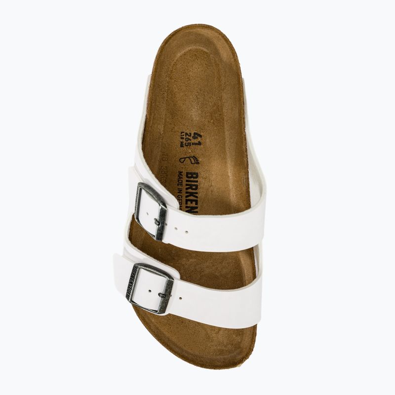 Slides Schlappen  BIRKENSTOCK Arizona BF Regular white 6